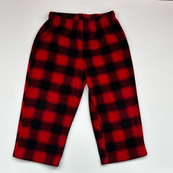 Simple Joys. 2T Fleece Pajama Set - Moose - Picture 4 of 4